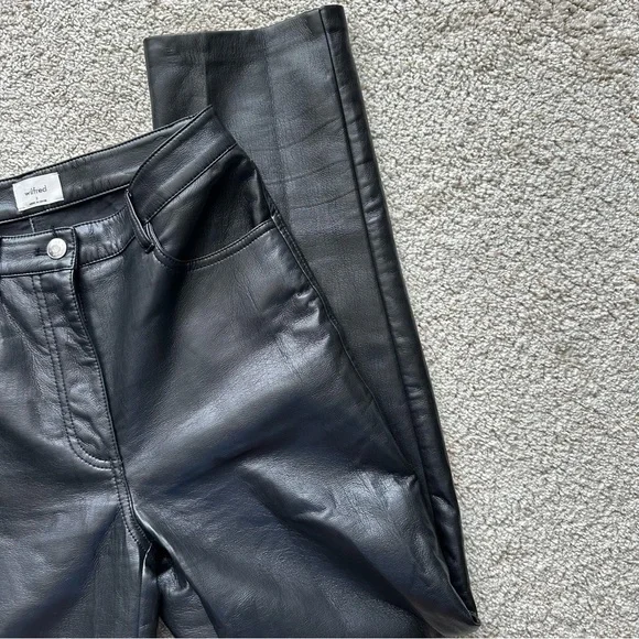 ARITZIA WILFRED THE MELINA VEGAN LEATHER PANT - Picture 9 of 14